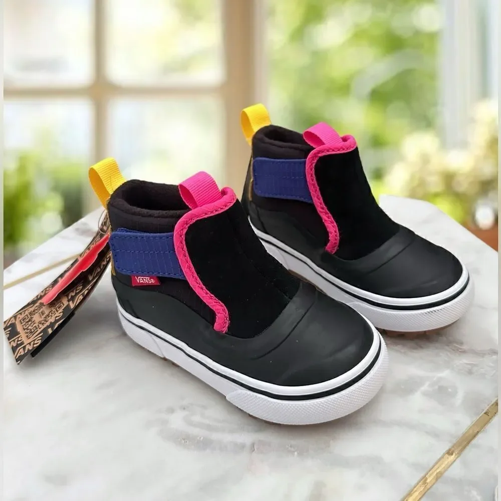 VANS Toddler Slip-On Hi Terrain V MTE Insulated Snow Winter Duck Boots Size 6